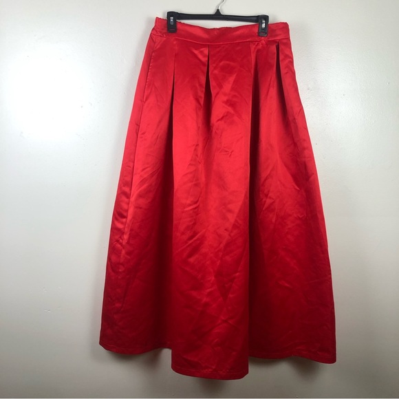 kira Dresses & Skirts - Kira Stunning Red Midi Skirt